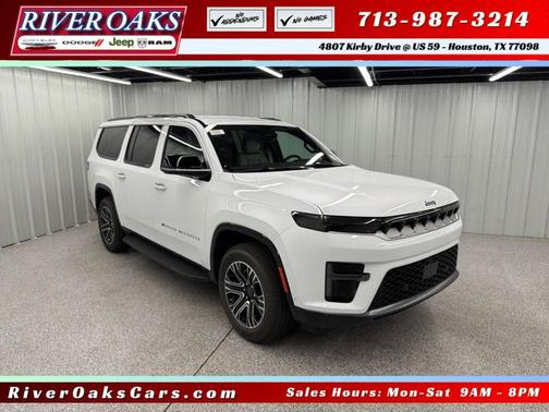Bright White Clearcoat 2026 Jeep Grand Wagoneer L Base