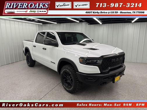 Bright White Clearcoat 2026 RAM 1500 Rebel