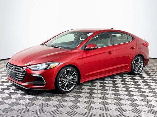 Scarlet Red Pearl 2017 Hyundai ELANTRA Sport