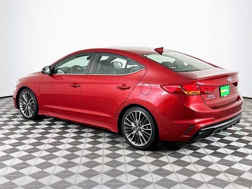 Scarlet Red Pearl 2017 Hyundai ELANTRA Sport