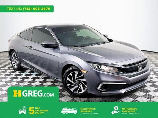 Modern Steel Metallic 2019 Honda Civic LX