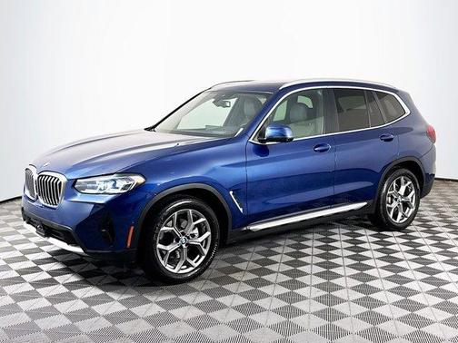Phytonic Blue Metallic 2024 BMW X3 sDrive30i