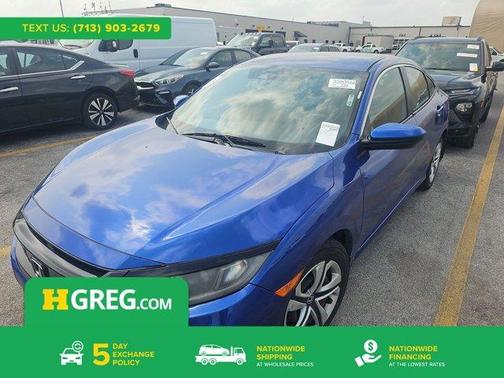 Aegean Blue Metallic 2020 Honda Civic Sport