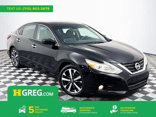 Black 2017 Nissan Altima 2.5 SR