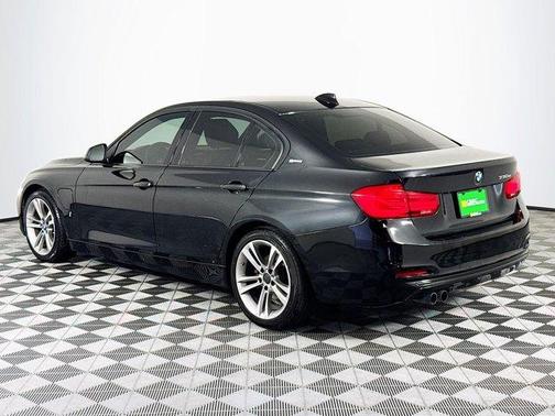 Black Sapphire Metallic 2017 BMW 330e iPerformance