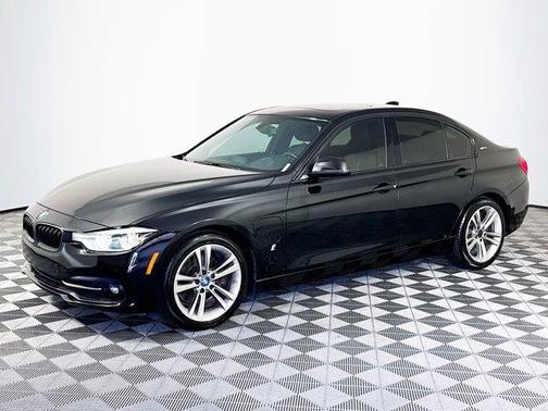 Black Sapphire Metallic 2017 BMW 330e iPerformance