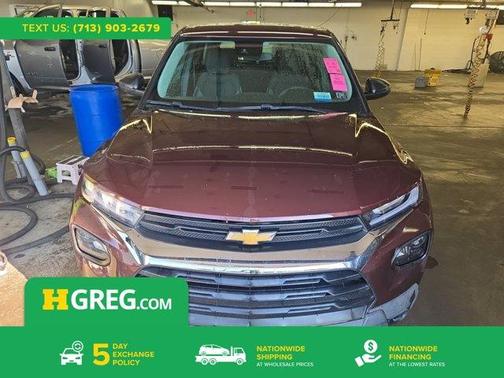 Mahogany Red Metallic 2022 Chevrolet Trailblazer LS