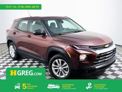 Mahogany Red Metallic 2022 Chevrolet Trailblazer LS