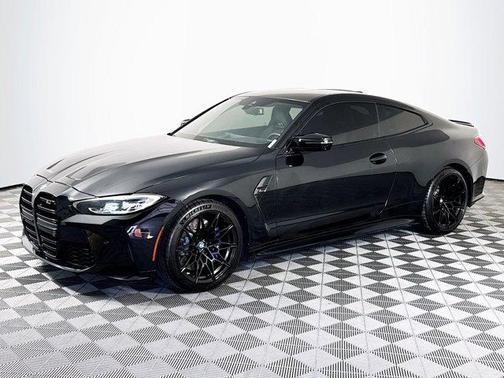 Black Sapphire Metallic 2024 BMW M4 Competition
