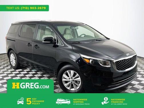 Aurora Black 2018 Kia Sedona LX