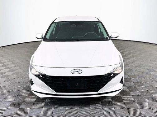 Quartz White 2021 Hyundai ELANTRA SEL