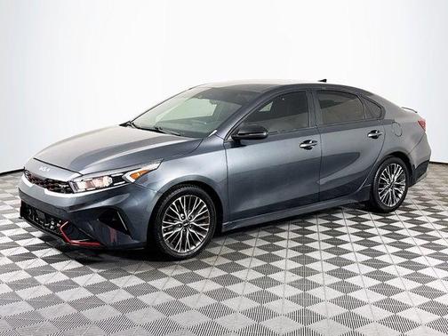Gravity Gray 2022 Kia Forte GT-Line