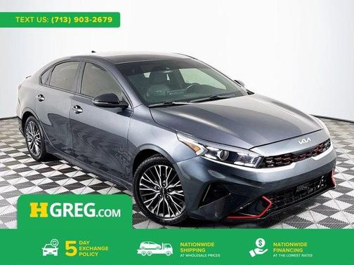 Gravity Gray 2022 Kia Forte GT-Line