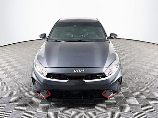 Gravity Gray 2022 Kia Forte GT-Line