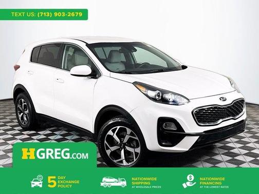 Clear White 2021 Kia Sportage LX