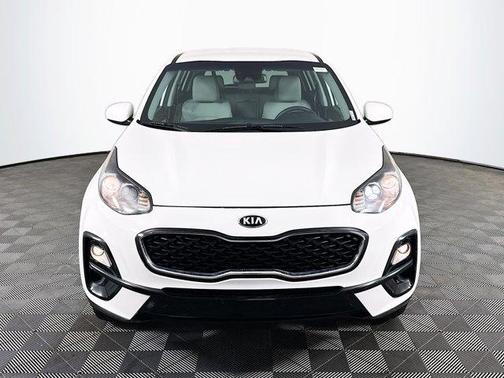 Clear White 2021 Kia Sportage LX