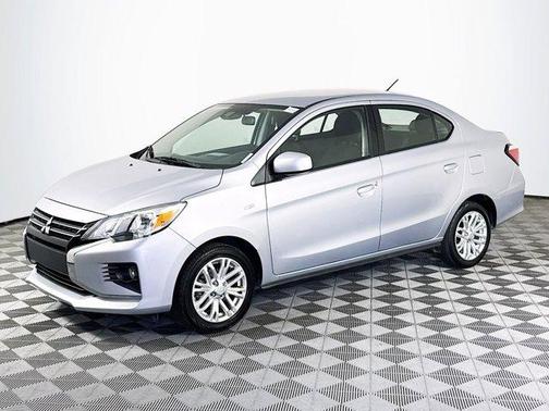 Starlight Silver Metallic 2024 Mitsubishi Mirage G4 Black Edition