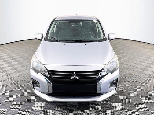 Starlight Silver Metallic 2024 Mitsubishi Mirage G4 Black Edition