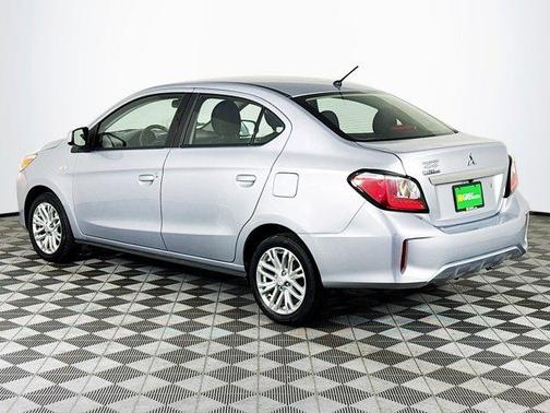 Starlight Silver Metallic 2024 Mitsubishi Mirage G4 Black Edition
