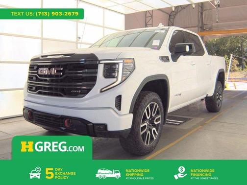 Summit White 2023 GMC Sierra 1500 AT4
