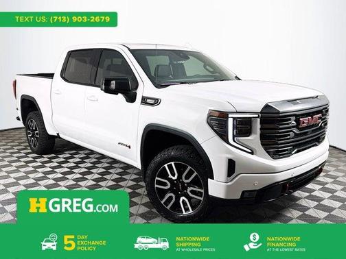 Summit White 2023 GMC Sierra 1500 AT4