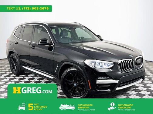 Jet Black 2019 BMW X3 sDrive30i