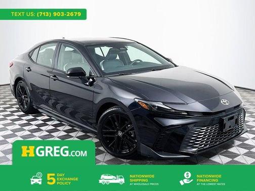 Midnight Black Metallic 2026 Toyota Camry SE