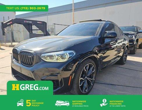 Black Sapphire Metallic 2021 BMW X4 M AWD
