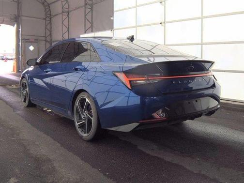 Intense Blue 2021 Hyundai ELANTRA N Line