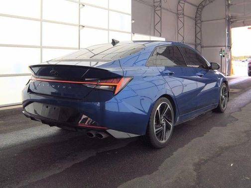 Intense Blue 2021 Hyundai ELANTRA N Line