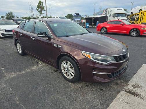 Sangria Red 2017 Kia Optima LX