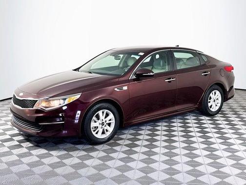 Sangria Red 2017 Kia Optima LX