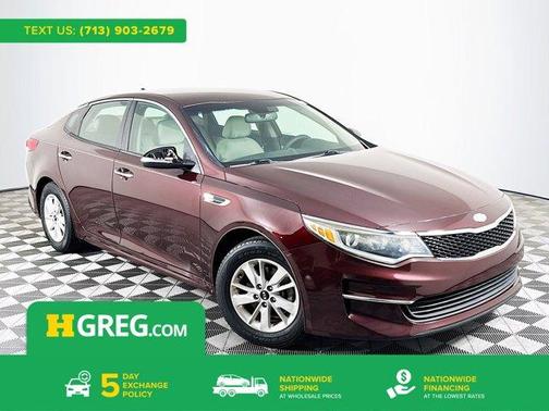 Sangria Red 2017 Kia Optima LX
