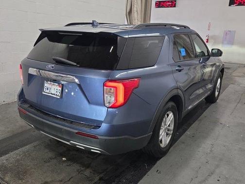 Blue Metallic 2020 Ford Explorer XLT