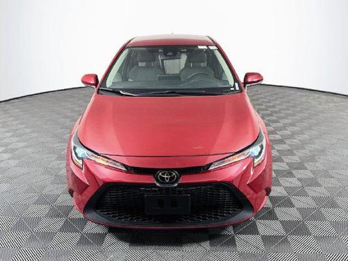 Barcelona Red Metallic 2020 Toyota Corolla LE