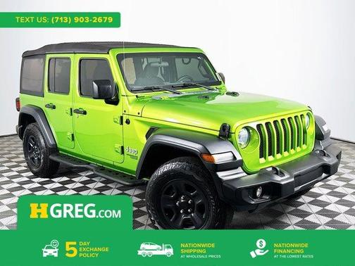 Mojito! Clearcoat 2019 Jeep Wrangler Unlimited Sport