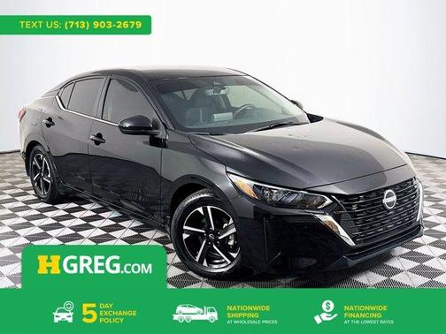 Black 2024 Nissan Sentra SV