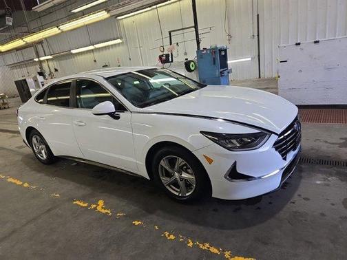 Quartz White 2020 Hyundai SONATA SE