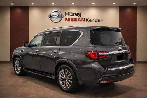 Anthracite Gray 2024 INFINITI QX80 Luxe