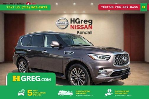 Anthracite Gray 2024 INFINITI QX80 Luxe