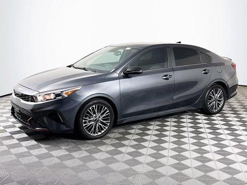 Gravity Gray 2022 Kia Forte GT-Line