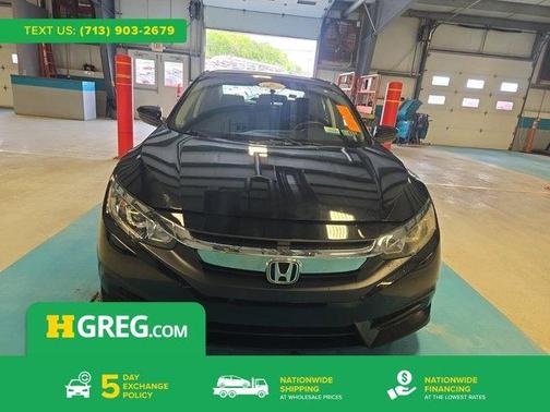 Crystal Black Pearl 2018 Honda Civic LX