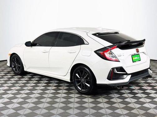 Platinum White Pearl 2021 Honda Civic EX