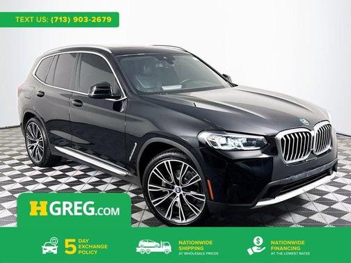 Jet Black 2023 BMW X3 sDrive30i