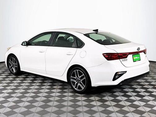 Clear White 2019 Kia Forte S