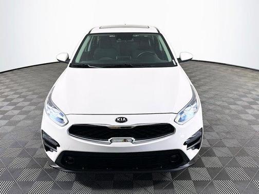 Clear White 2019 Kia Forte S