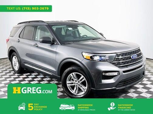 Carbonized Gray Metallic 2024 Ford Explorer XLT