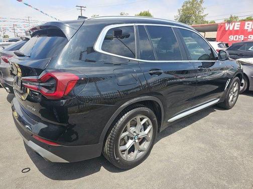 Jet Black 2022 BMW X3 sDrive30i