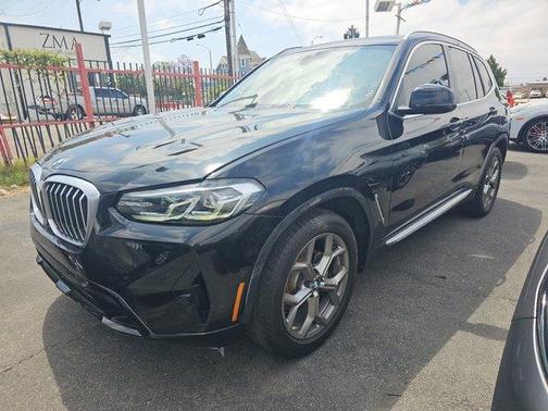 Jet Black 2022 BMW X3 sDrive30i