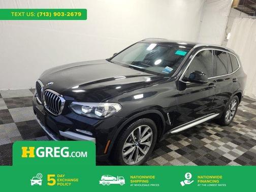 Black Sapphire Metallic 2018 BMW X3 xDrive30i